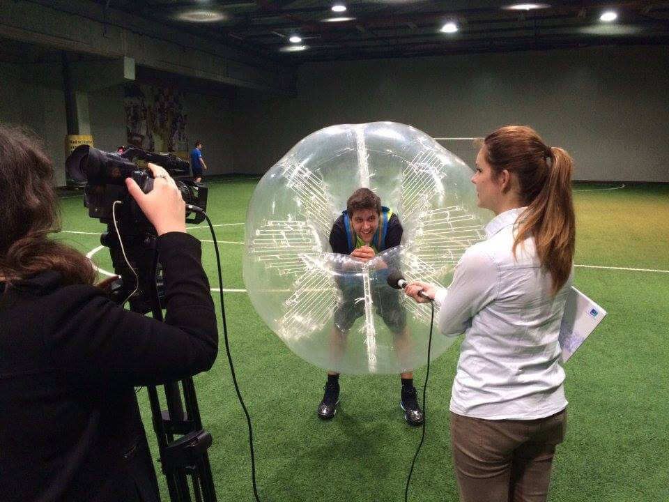 Pogledajte kako se provodimo na Bubble Footbalu